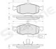 BDS105 Starline Тормозные колодки