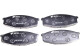 Тормозные колодки Remsa 0129.00 для Nissan Patrol