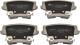 Гальмівні колодки Ashika 51-09-902 для Chrysler 300C