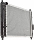 Радіатор охолодження двигуна Van Wezel 81002046 для Daewoo Matiz