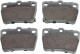 PP-256AF Japanparts Тормозные колодки