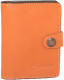 Обкладинка для прав і техпаспорта Poputchik 5164-2-051P без логотипа авто колір оранжевий
