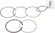 Комплект поршневых колец Hastings Piston Rings 2C4487S
