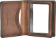 Обкладинка для прав і техпаспорта Grande Pelle 11292 без логотипа авто колір коричневий