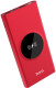 Повербанк Hoco J37 Wisdom (Wireless Charger) 10000 mAh 5 Вт красный