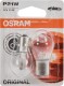 Автолампа Osram Original P21W BA15s 21 W прозора 750602B