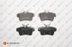 Тормозные колодки Eurorepar 1617272680 для Peugeot 5008