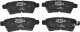 0 986 494 369 Bosch Гальмівні колодки для Nissan Pathfinder