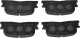 04466YZZAN Toyota / Lexus / Daihatsu Тормозные колодки