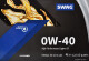 Моторное масло SWAG 0W-40 4 л на Opel Vivaro