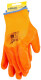 Рукавички робочі Sigma трикотажні з покриттям ПВХ помаранчеві