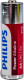Батарейка Philips Power Alkaline LR6P6BP/10 AA (пальчикова) 1,5 V 6 шт