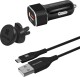 Держатель для телефона Promate Autogear autogearqc3black