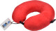 Подушка-підголовник Coverbag Memory foam червона без логотипа 480