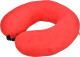 Подушка-подголовник Coverbag Memory foam красный без логотипа 480