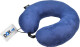 Подушка-подголовник Coverbag Memory foam синий без логотипа 478