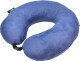 Подушка-подголовник Coverbag Memory foam синий без логотипа 478