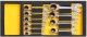 Набор ключей комбинированных трещоточных Starline nrf1et1161 8-19 мм 10 шт