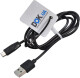 Кабель Hoco X1 X1MICRO1MBLACK USB - Micro USB 1 м