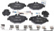 P 50 049 Brembo Тормозные колодки на Mercedes E-Class