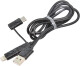 Кабель 3 в 1 XoKo Apple Lightning - Micro USB - type-C SC-310-BK 1 м