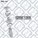 Q0001369 Q-Fix Опорный подшипник амортизатора