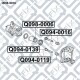 Q0940016 Q-Fix Направляющая гильза скобы тормозного суппорта