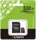 Карта пам’яті Kingston Canvas Select Plus microSDXC 512 ГБ з SD-адаптером SDCS3512gb