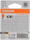 Автолампа Osram Original PY21W BAU15s 21 W помаранчева 750702B