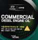 Моторна олива Hyundai Commercial Diesel 10W-40 4 л на Peugeot 605