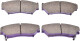 PN9301 NiBK Тормозные колодки