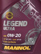 Моторное масло Mannol Legend Ultra 0W-20 4 л на Smart Forfour