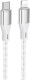 Кабель Borofone BX96 Crystal Silicone BX96CLG Apple Lightning - type-C 1 м