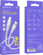 Кабель Borofone BX96 Crystal Silicone BX96CLG Apple Lightning - type-C 1 м