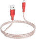 Кабель Borofone BX96 Crystal Silicone BX96CR USB - type-C 1 м
