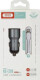 USB зарядка в авто XO TZ09 XO-TZ09L-GR