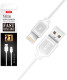 Кабель XO NB36 NB36-L-1-WH USB - Apple Lightning 1 м