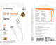 Перехідник Borofone BV22 Lemon 6941991117022 USB type-A - 3.5 (Female)