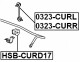 HSB-CURD17 Febest Втулка стабилизатора