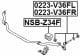 NSB-Z34F Febest Втулка стабілізатора