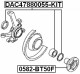 0582-BT50F Febest Ступиця колеса