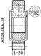 2311tr5rr Febest ШРУС