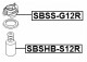 sbshbs12r Febest Пильник амортизатора