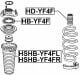HB-YF4F Febest Опорный подшипник амортизатора