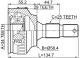 2510306a29 Febest ШРУС для Peugeot 306