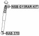 nsbg15rarkit Febest Комплект (пыльники + отбойники)