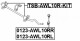 0123awl10rr Febest Стойка стабилизатора