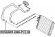 ringwh008pcs10 Febest Прокладка фланца охлаждающей жидкости