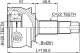 1810CORD Febest ШРУС