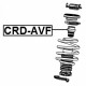 CRDAVF Febest Відбійник амортизатора